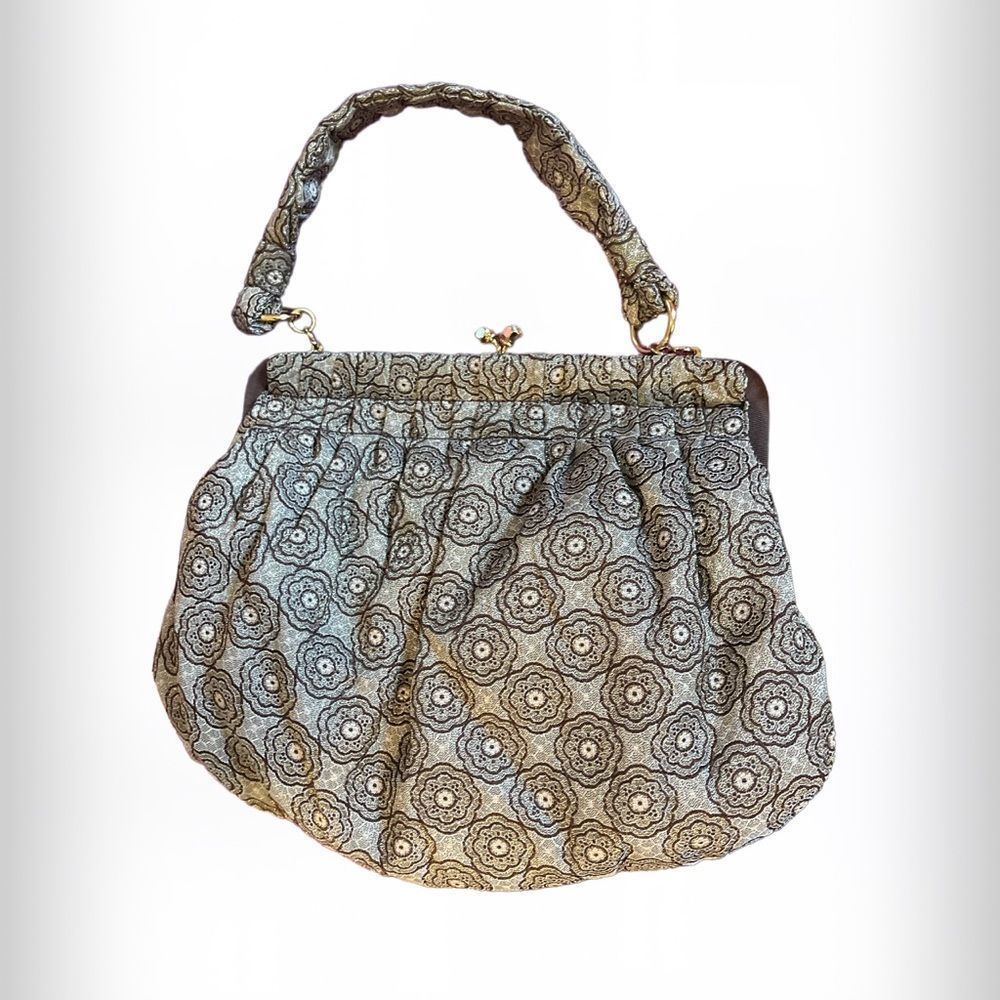 Nine West vintage style carpet bag